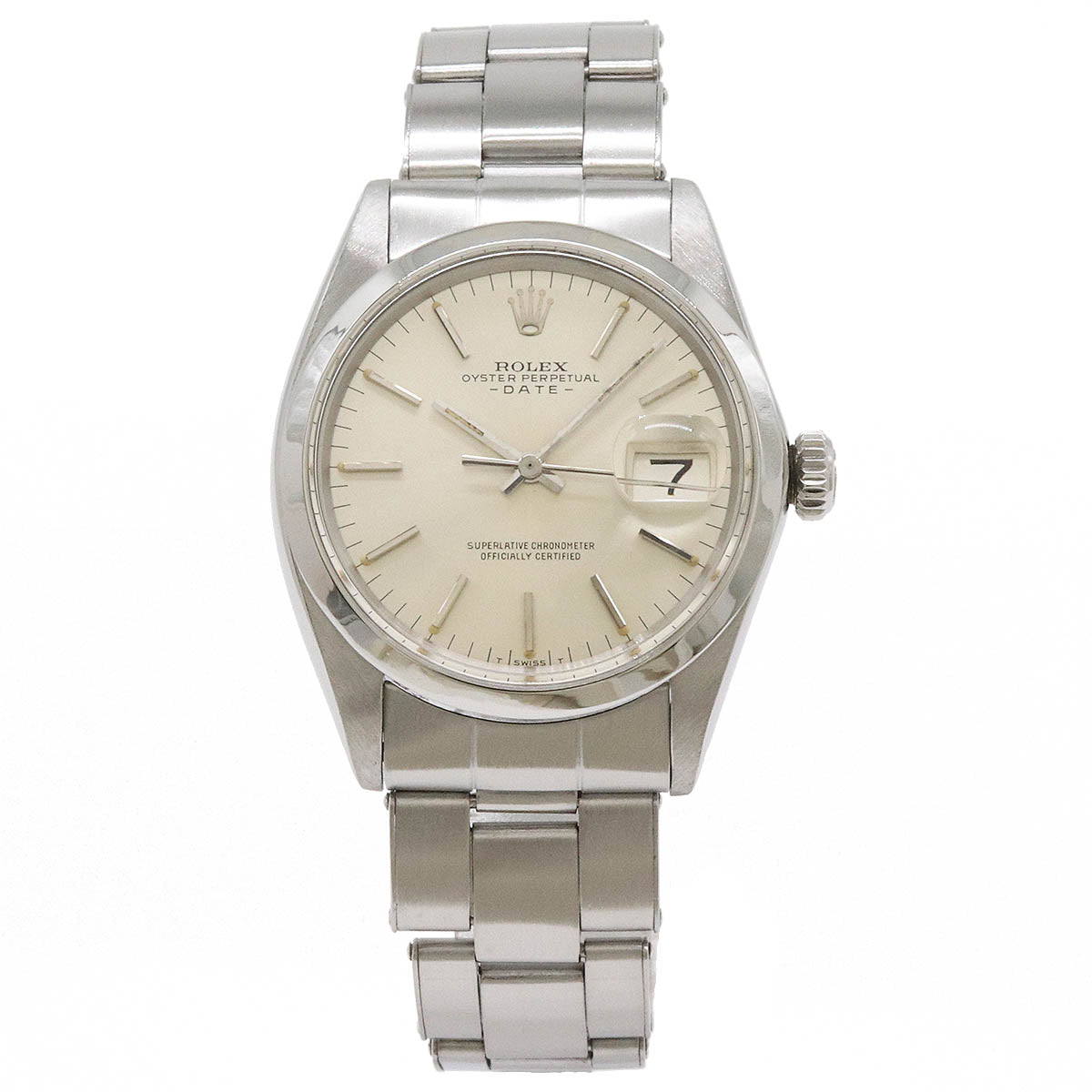 Rolex Oyster Perpetual Date Automatic Watch 1500 in Pristine Condition