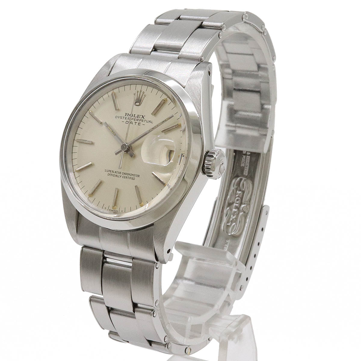 Rolex Oyster Perpetual Date Automatic Watch 1500 in Pristine Condition