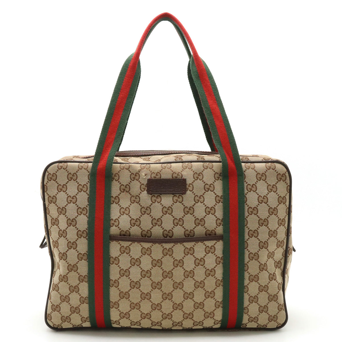 Gucci GG Canvas Sherry Line Tote Bag 189753 in Great Condition