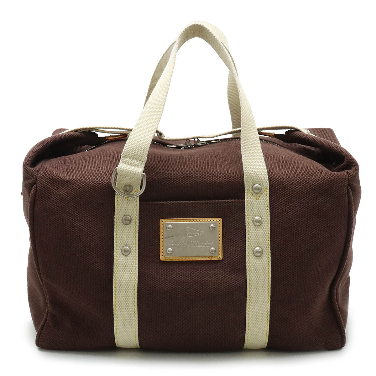 Louis Vuitton Antigua Canvas Weekend Boston Bag M80665