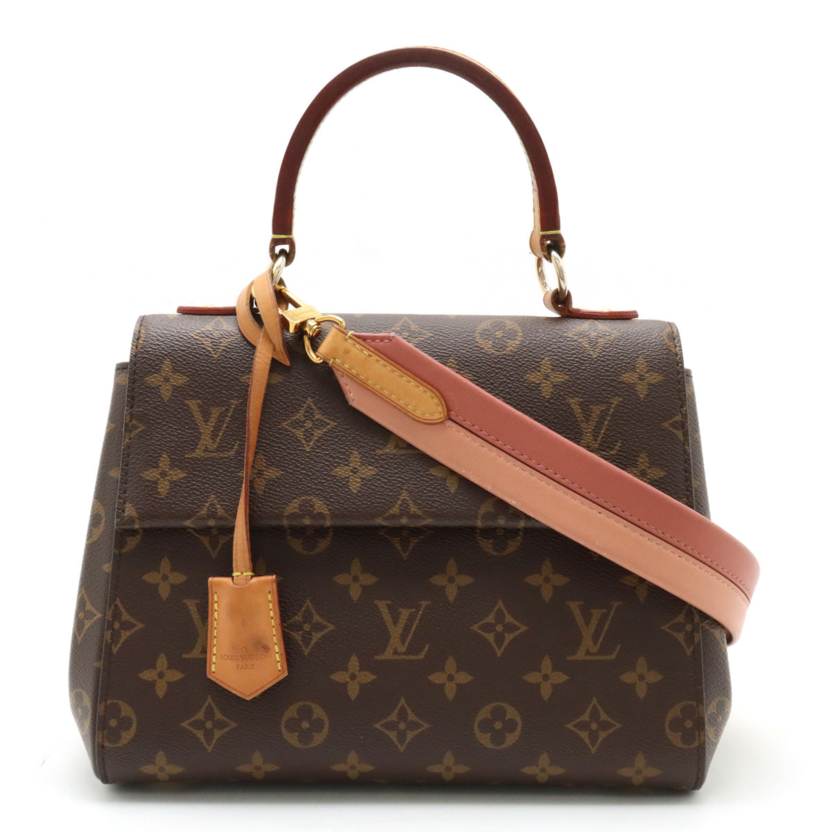 Louis Vuitton Monogram Cluny BB Handbag M44267 in Very Good Condition