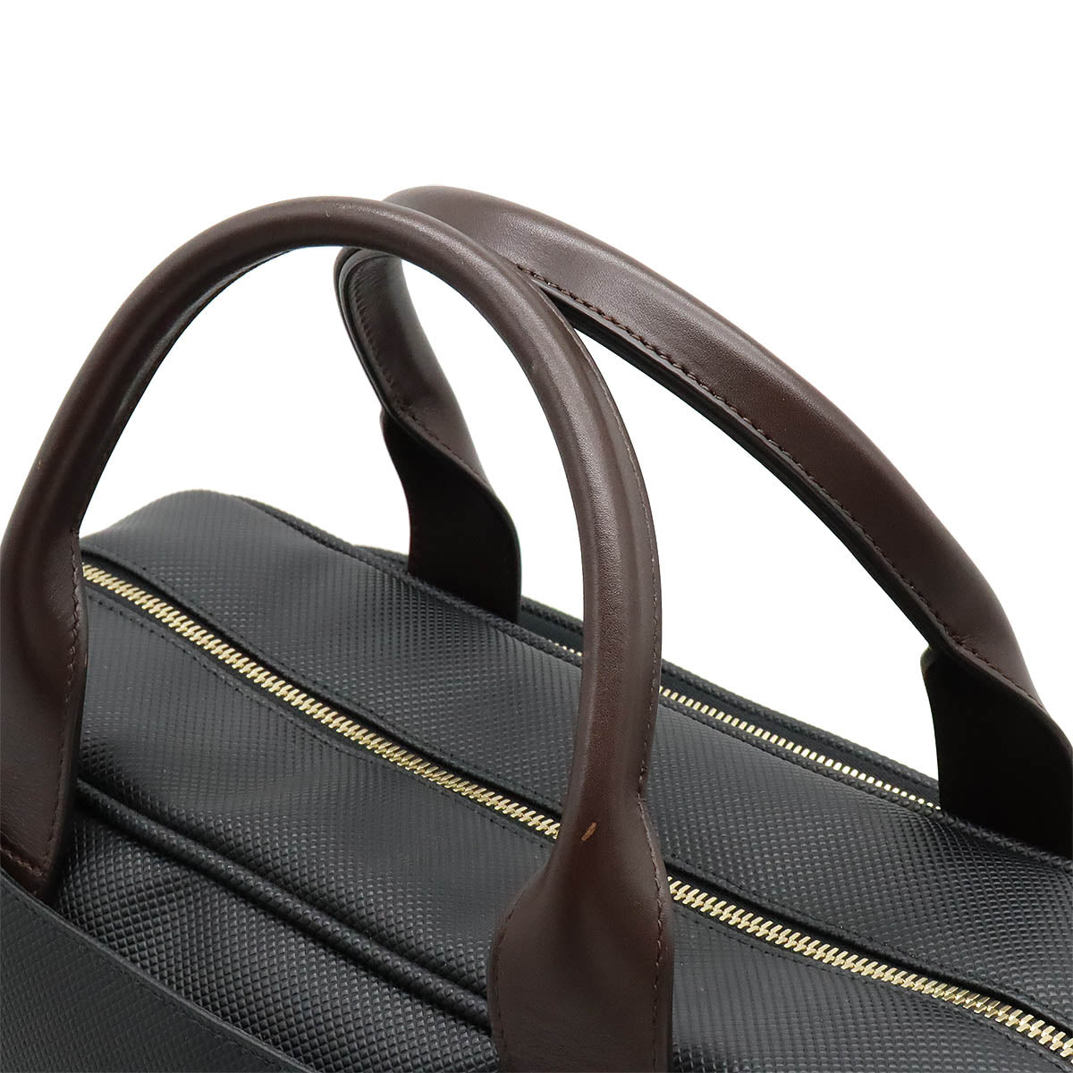 Bottega Veneta Leather Briefcase Black Brown