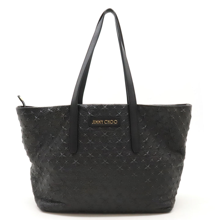 Jimmy Choo SOFIA/M Leather Tote Bag