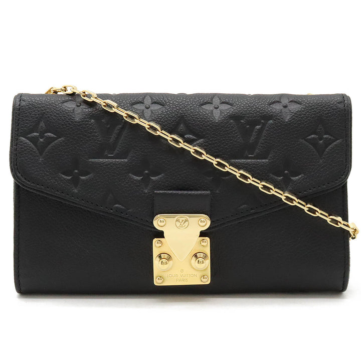 Louis Vuitton Monogram Empreinte Pochette Saint Germain Chain Shoulder Bag M60638