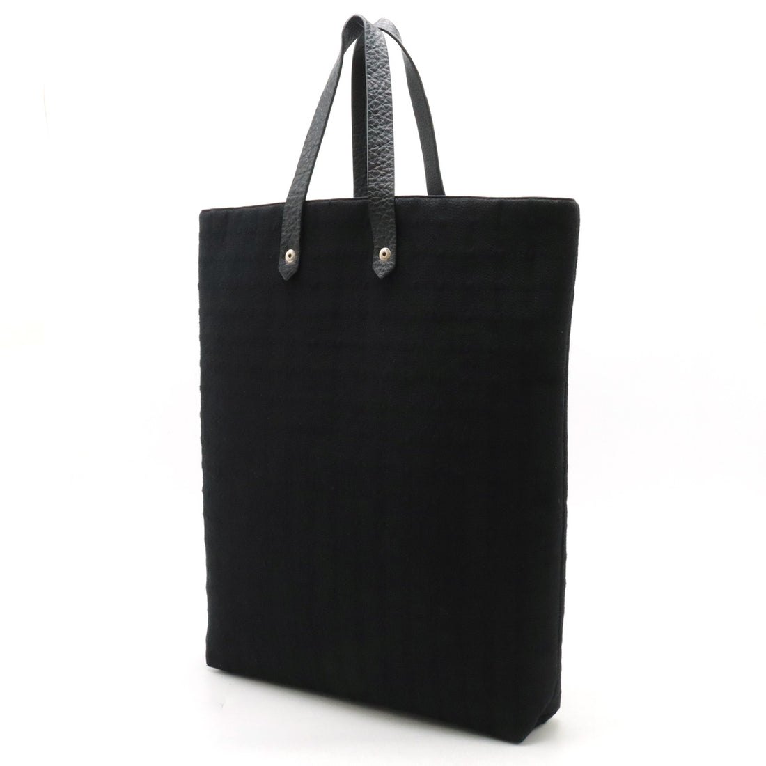 Hermes Amedaba Diago GM Cotton Canvas Leather Tote Bag