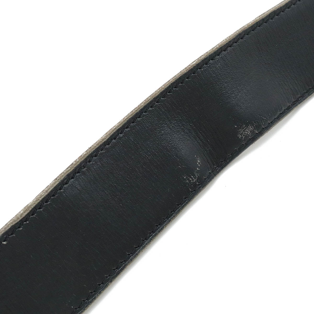 Hermes Constance H Reversible Leather Belt Black Brown in Very Good Condition