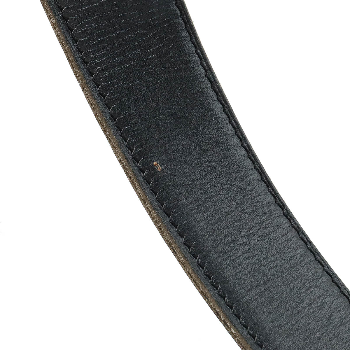 Hermes Constance H Reversible Leather Belt Black Brown in Very Good Condition