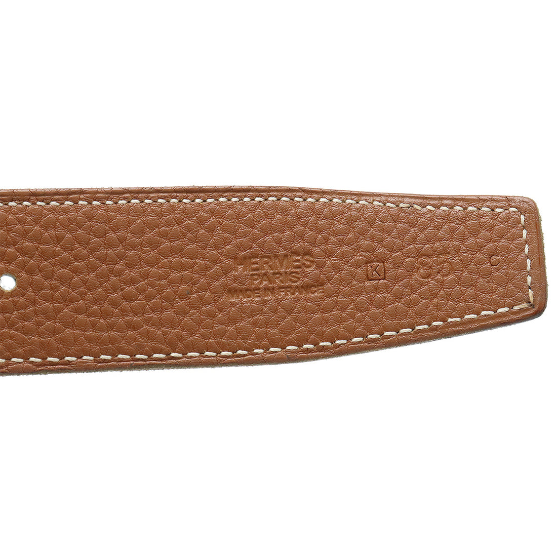 Hermes Constance H Reversible Leather Belt