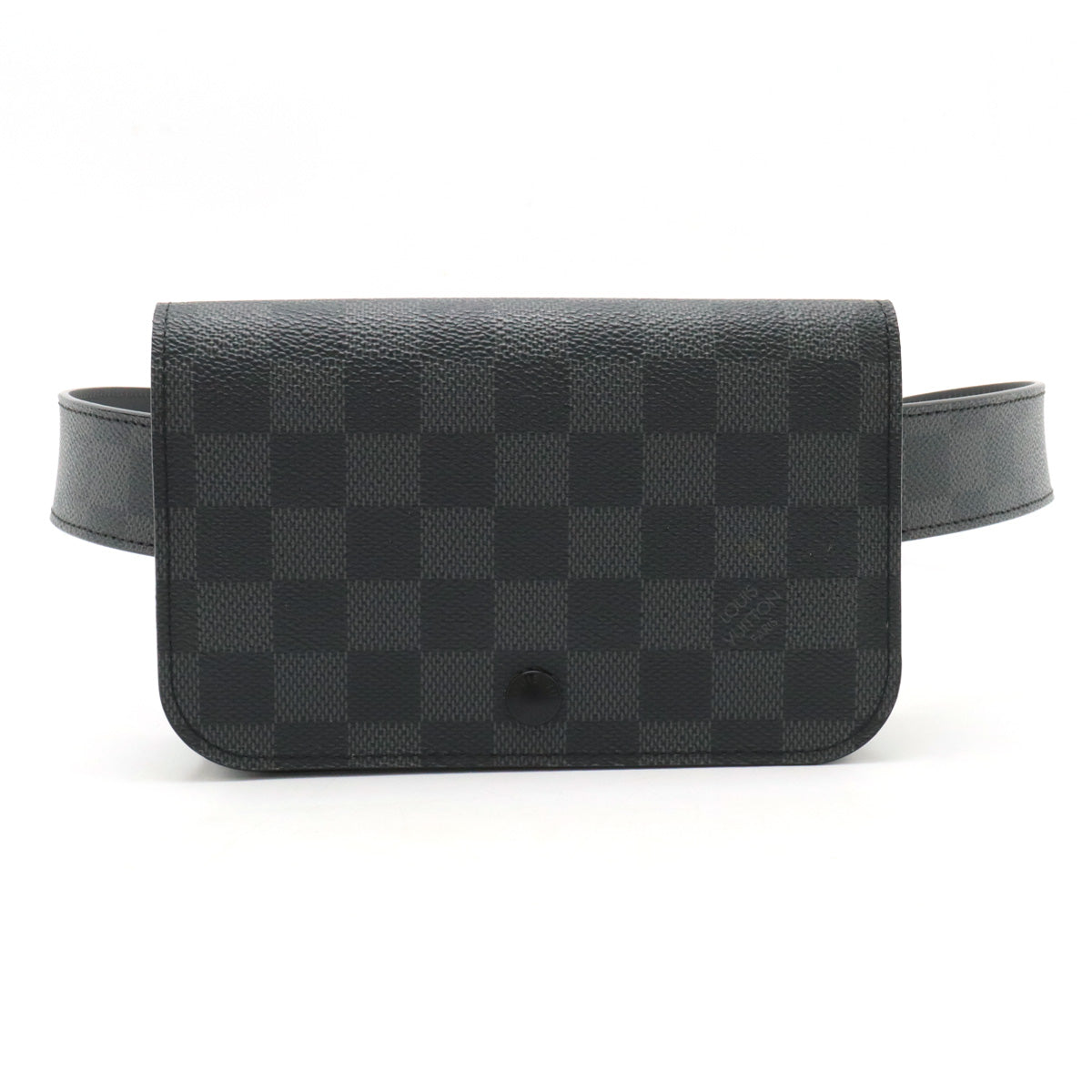 Louis Vuitton Damier Graphite Belt Bag M6837T in Very Good Condition