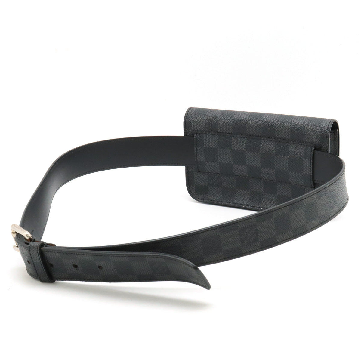 Louis Vuitton Damier Graphite Belt Bag M6837T in Very Good Condition