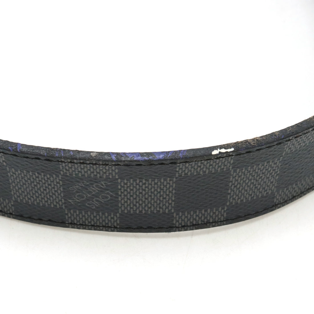 Louis Vuitton Damier Graphite Reversible Belt M9632V