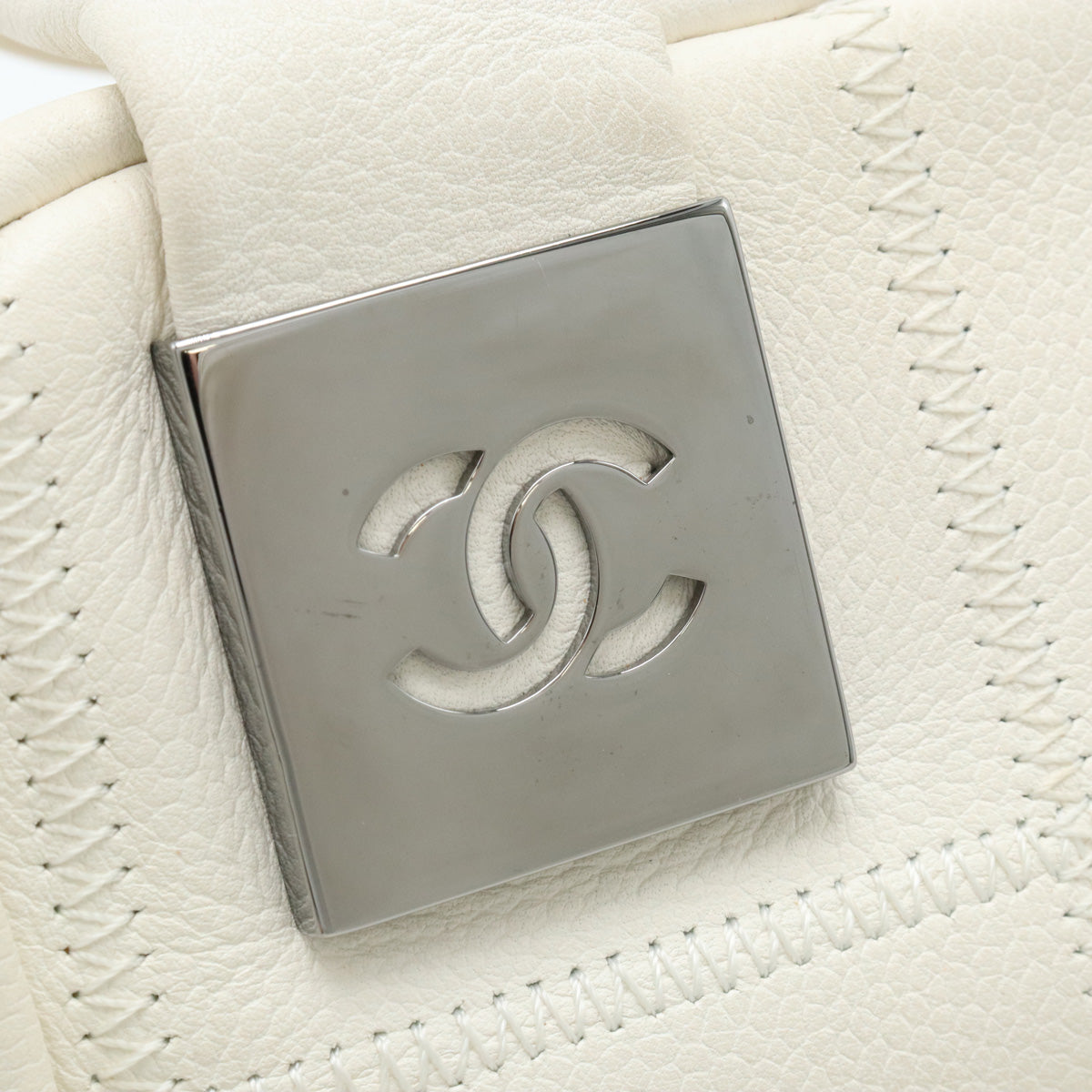 Chanel Leather Chocobar Handbag