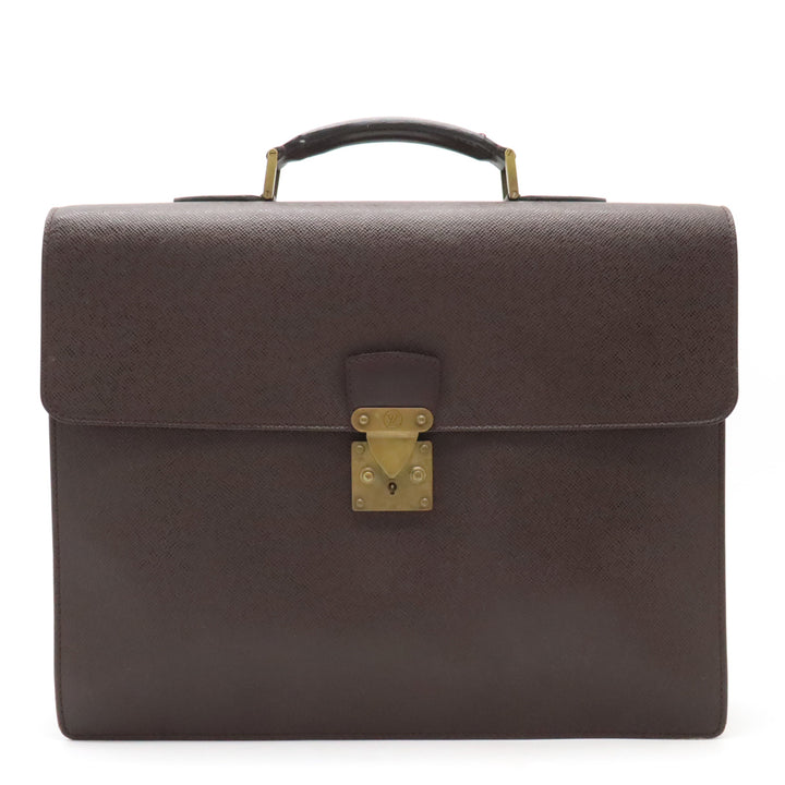 Louis Vuitton Taiga Leather Serviette Moskova Briefcase M30036