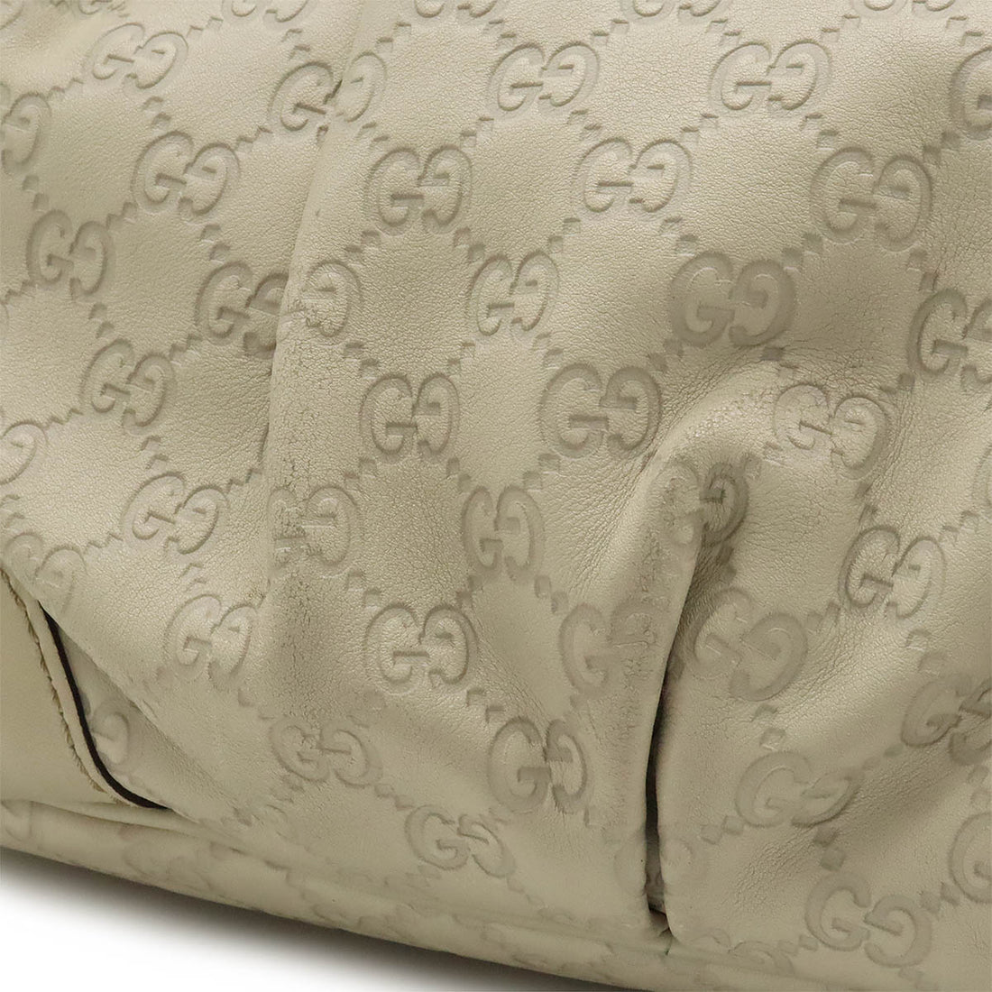 Gucci Sukey Leather Tote Bag Ivory