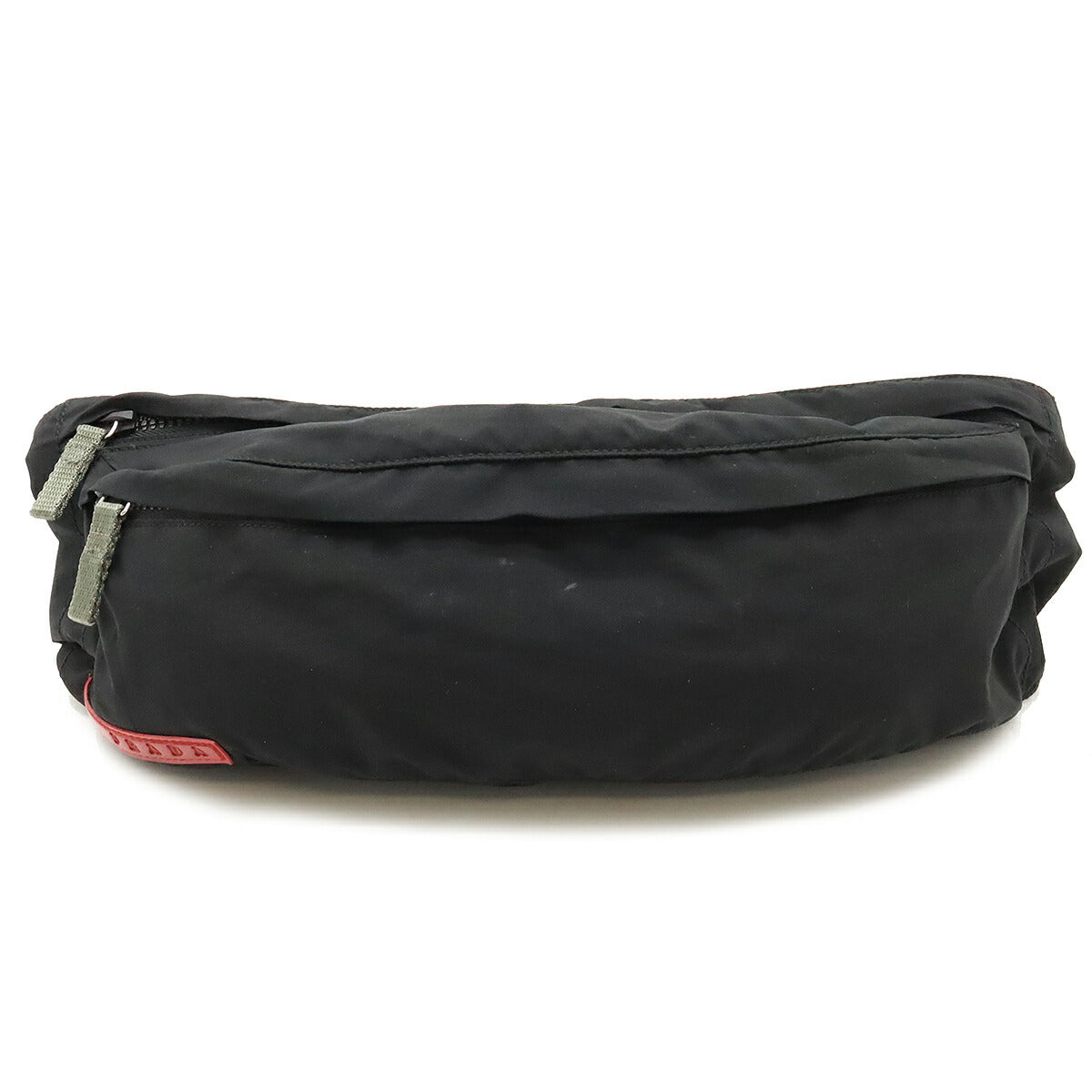 Prada Nylon Body Bag Waist Pouch Black