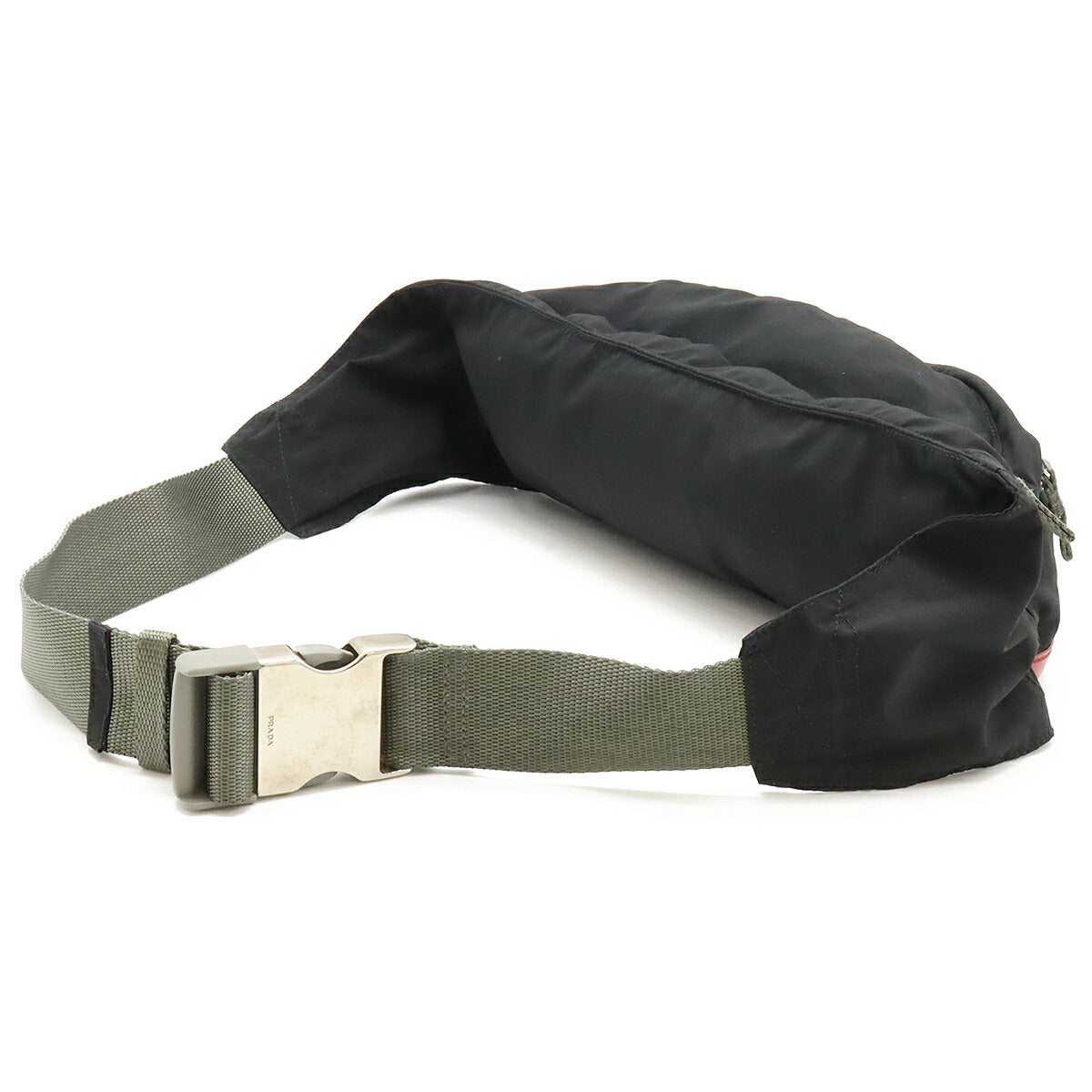 Prada Nylon Body Bag Waist Pouch Black