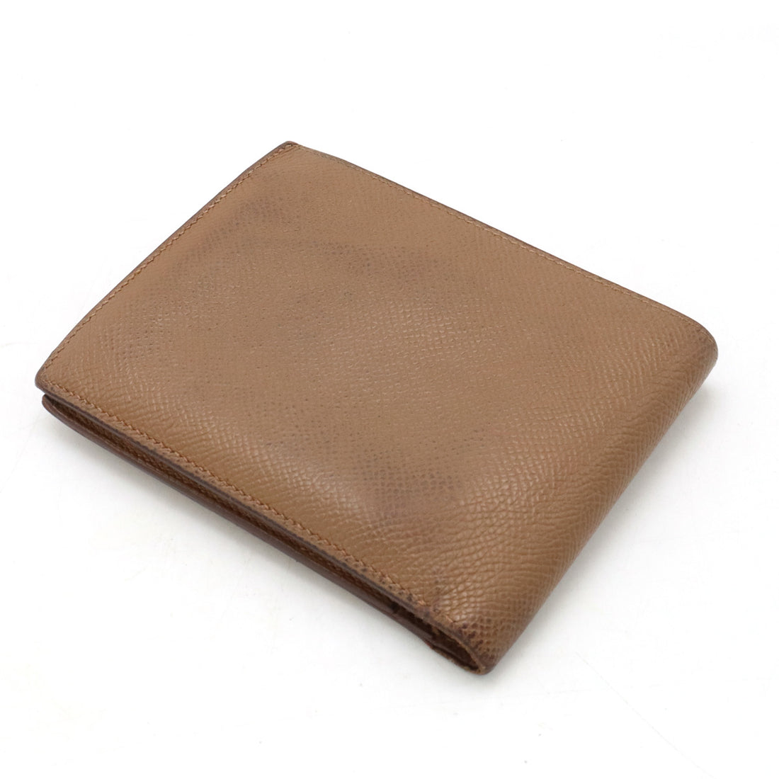 Hermes MC2 Galilee Bifold Wallet Brown Leather