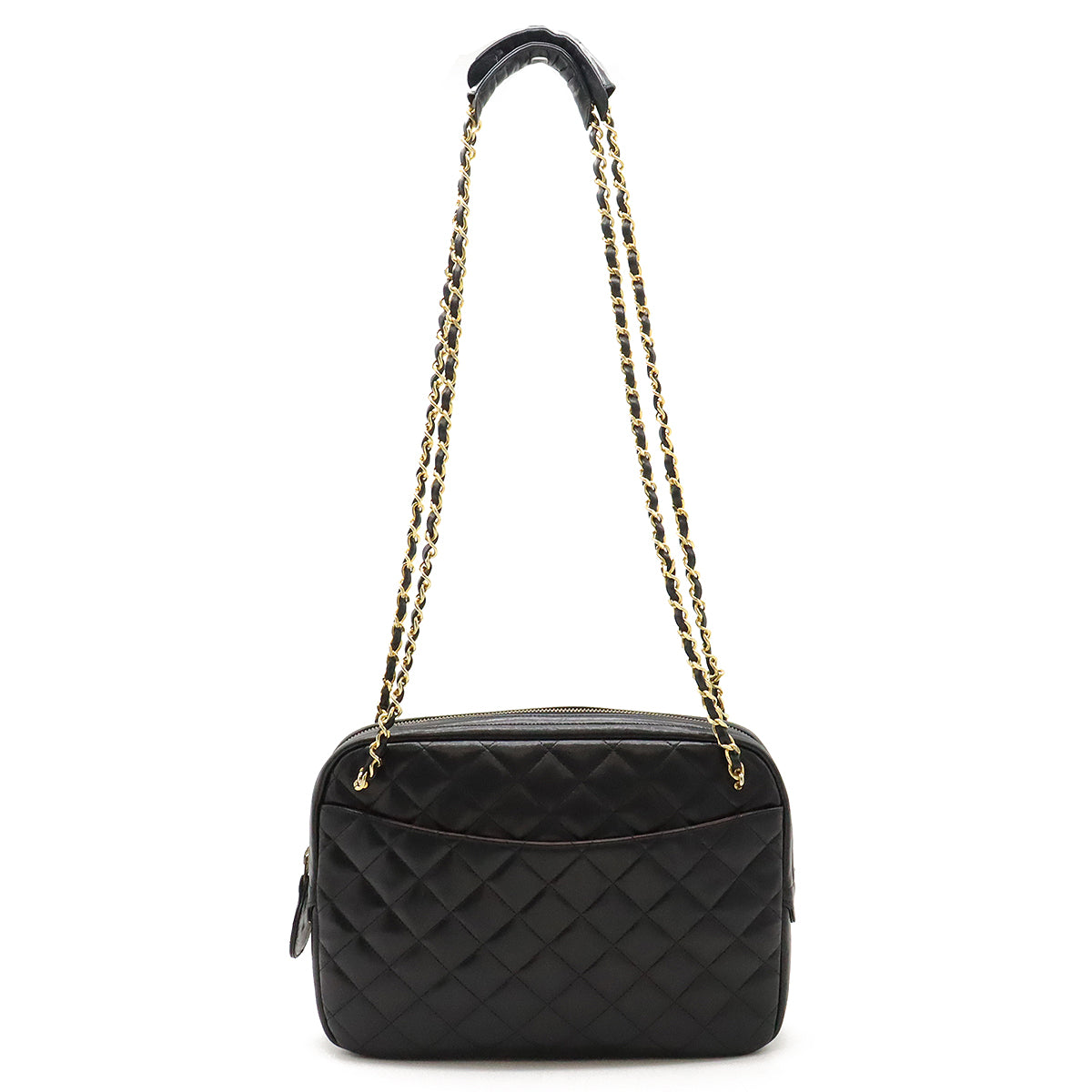 Chanel Leather Matelasse Chain Shoulder Bag in Very Good Condition