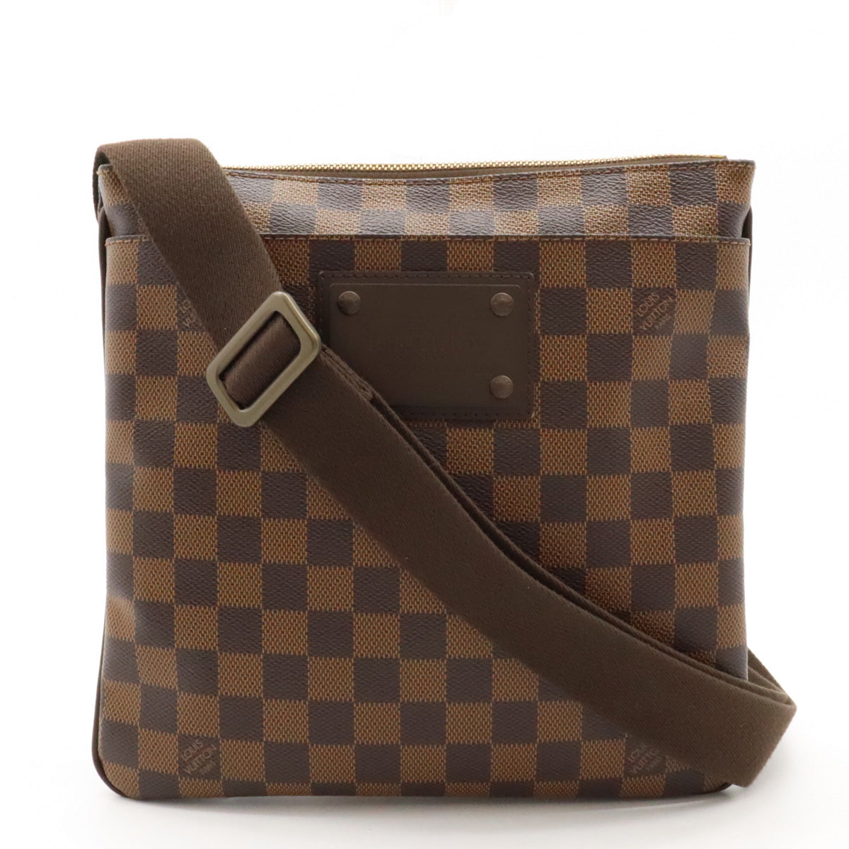 Louis Vuitton Damier Brooklyn Shoulder Bag N41100 in Very Good Condition