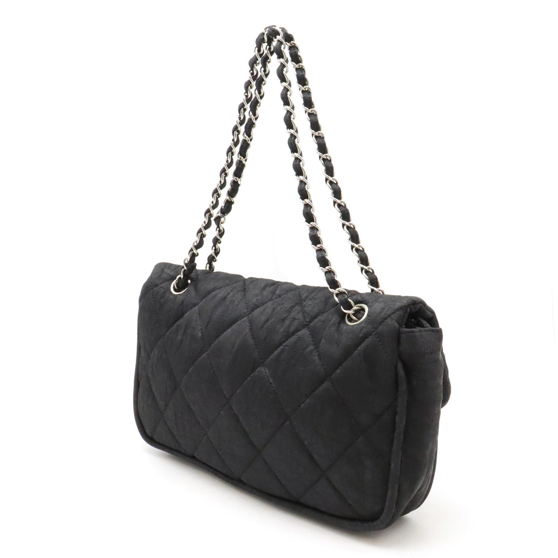 Chanel Matelasse Coco Mark Nylon Chain Shoulder Bag