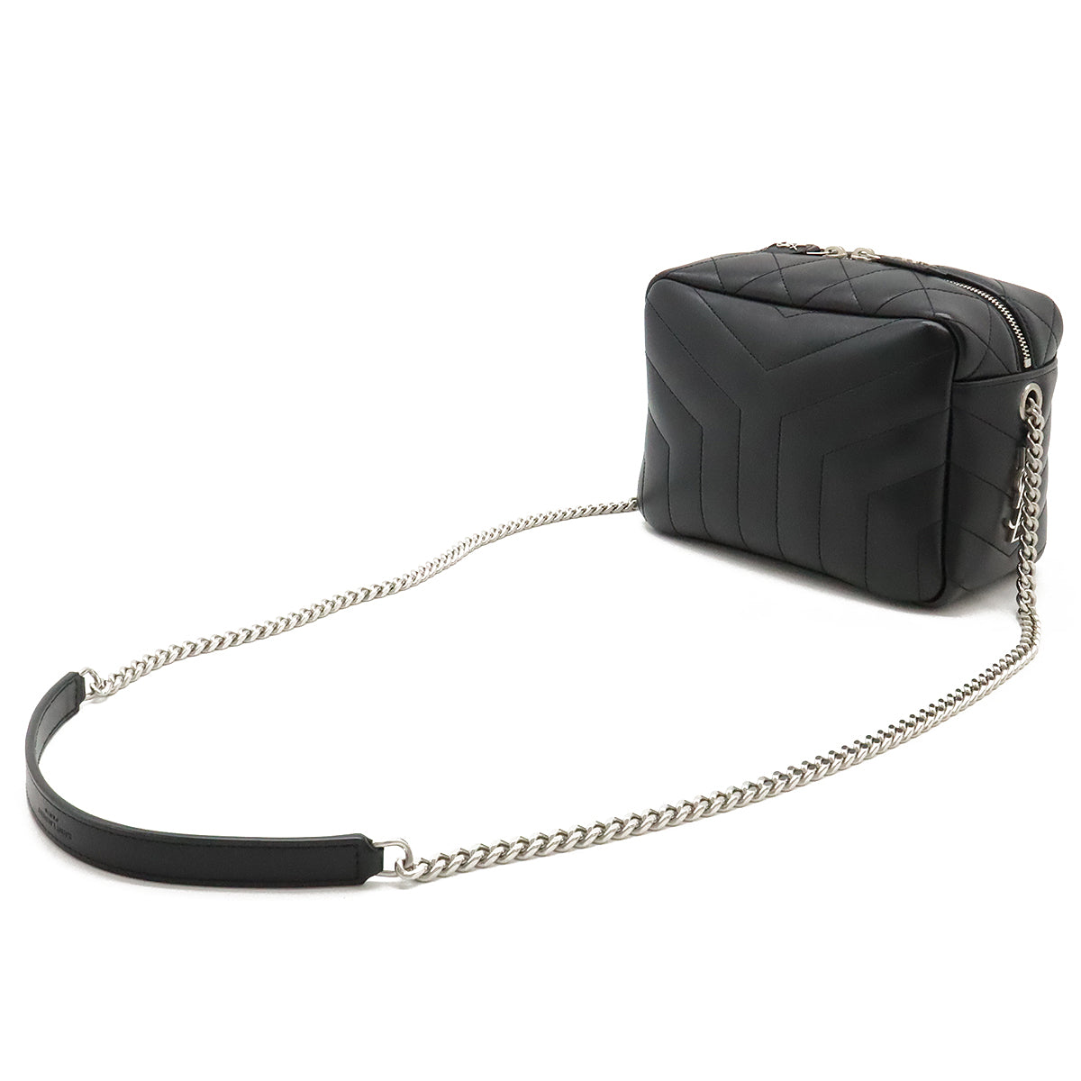 Saint Laurent YSL Monogram Loulou Leather Chain Shoulder Bag