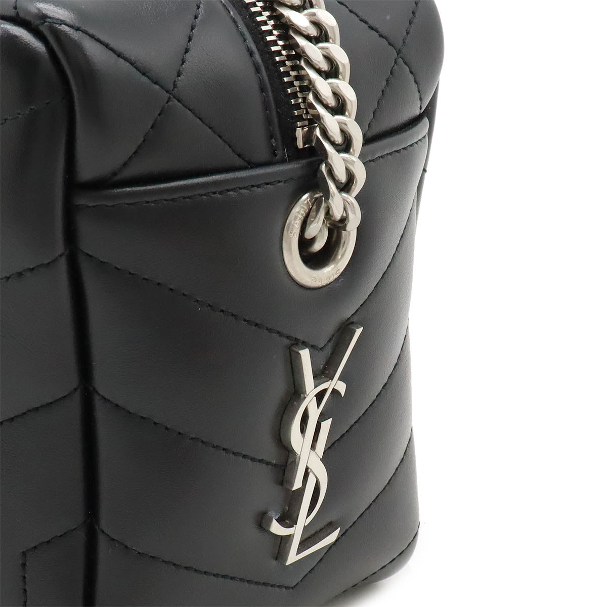 Saint Laurent YSL Monogram Loulou Leather Chain Shoulder Bag