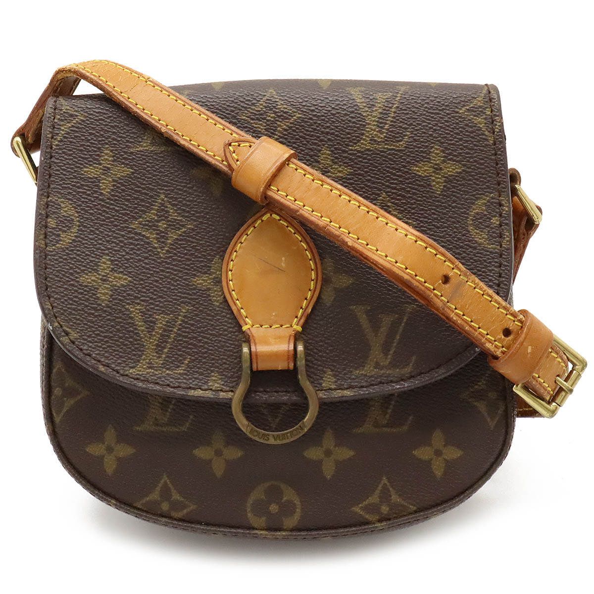 Louis Vuitton Monogram Mini Saint Cloud Shoulder Bag Pochette M51244 in Good Condition