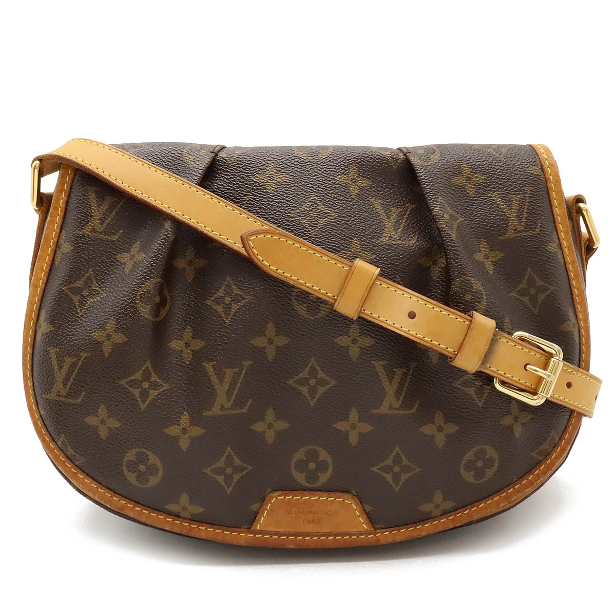 Louis Vuitton Monogram Menilmontant PM Shoulder Bag M40474 in Good Condition