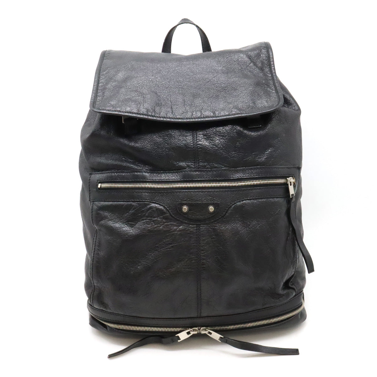 Balenciaga Leather Traveler Backpack 340138