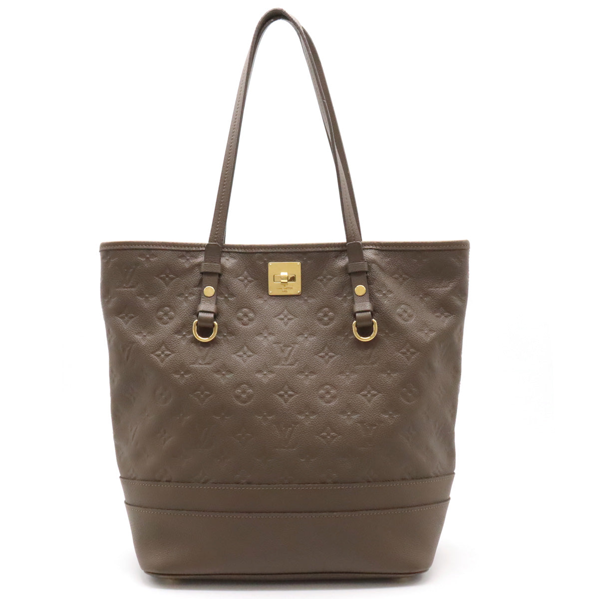 Louis Vuitton Monogram Empreinte Leather Citadin PM Tote Bag M40516 in Very Good Condition