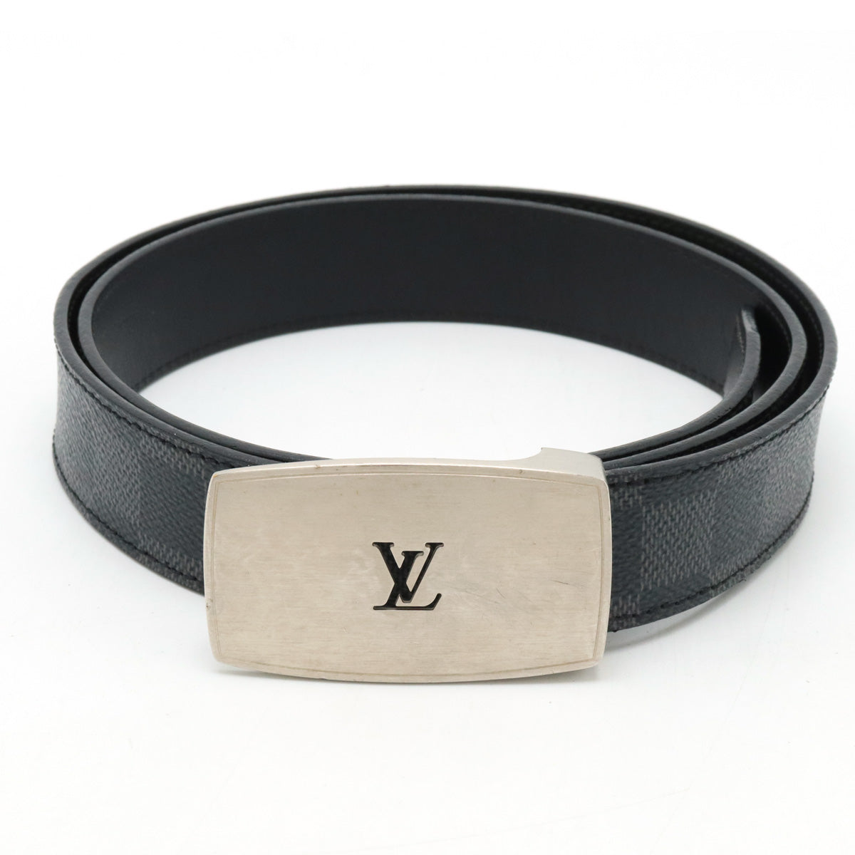 Louis Vuitton Damier Graphite LV Cut Belt M9638U