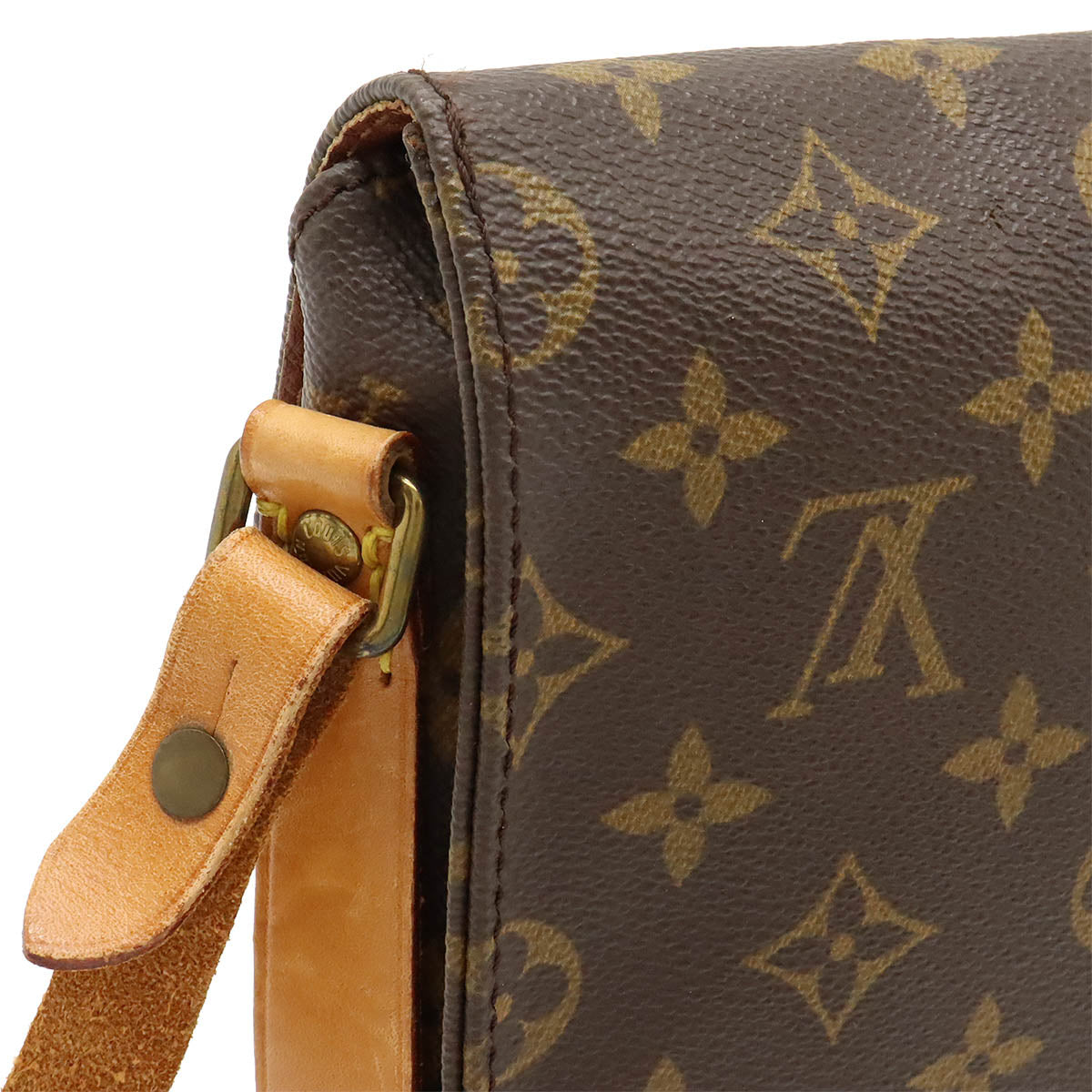 Louis Vuitton Monogram Mini Cartouchiere Shoulder Bag M51254