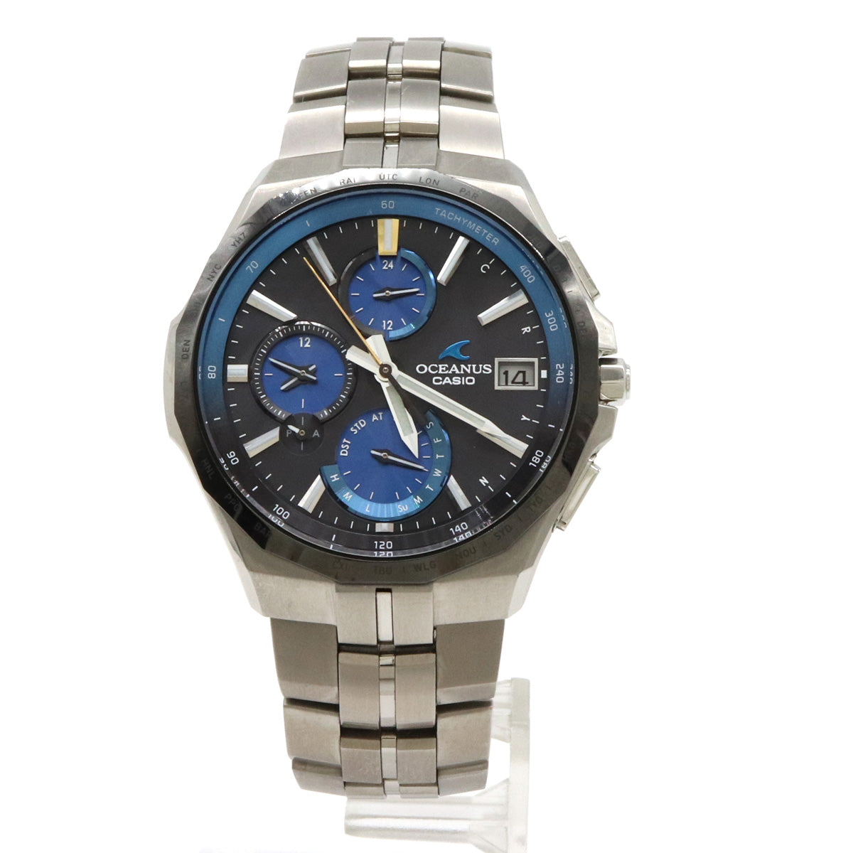 CASIO OCEANUS Manta Titanium Solar Men's Watch OCW-S5000 in Very Good Condition