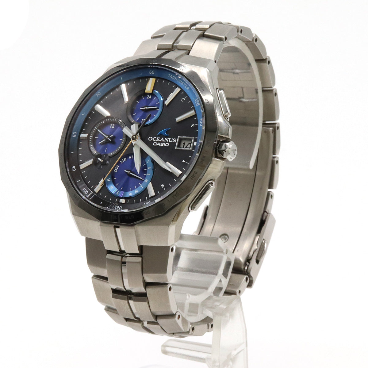 CASIO OCEANUS Manta Titanium Solar Men's Watch OCW-S5000 in Very Good Condition