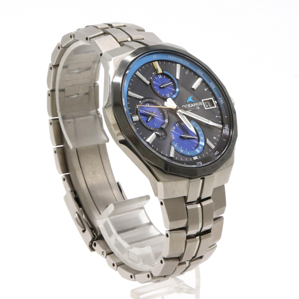 CASIO OCEANUS Manta Titanium Solar Men's Watch OCW-S5000 in Very Good Condition