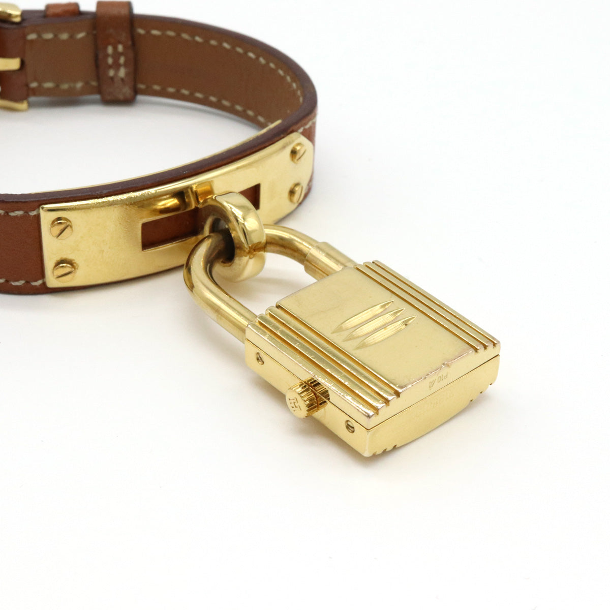 Hermes Kelly Watch Gold Plated Quartz