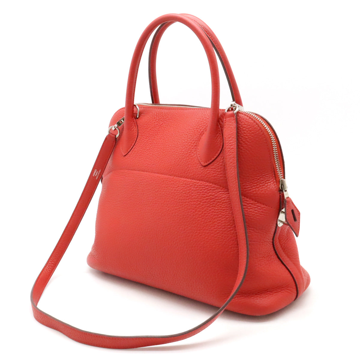 Hermes Bolide 31 2WAY Handbag Rouge Red