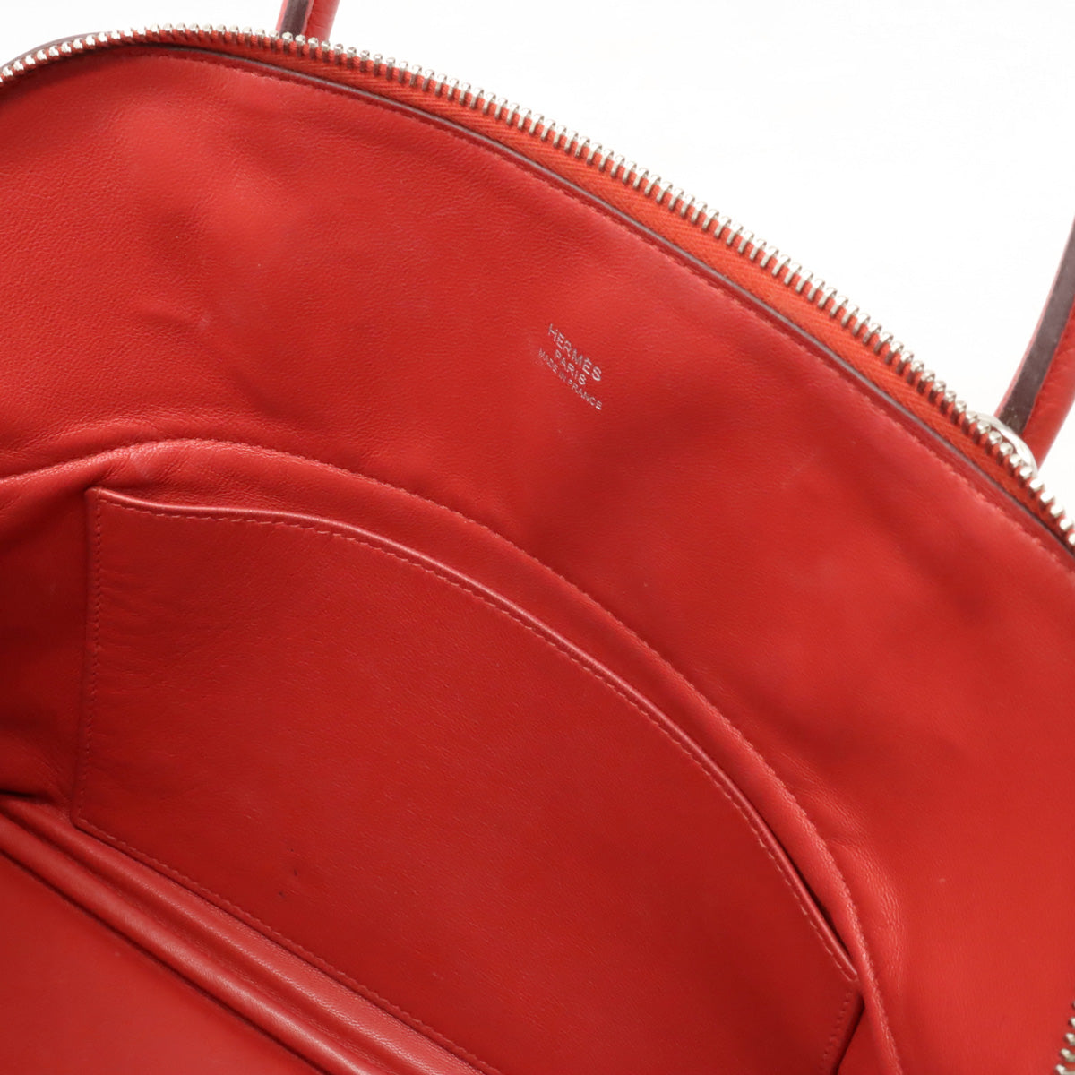 Hermes Bolide 31 2WAY Handbag Rouge Red