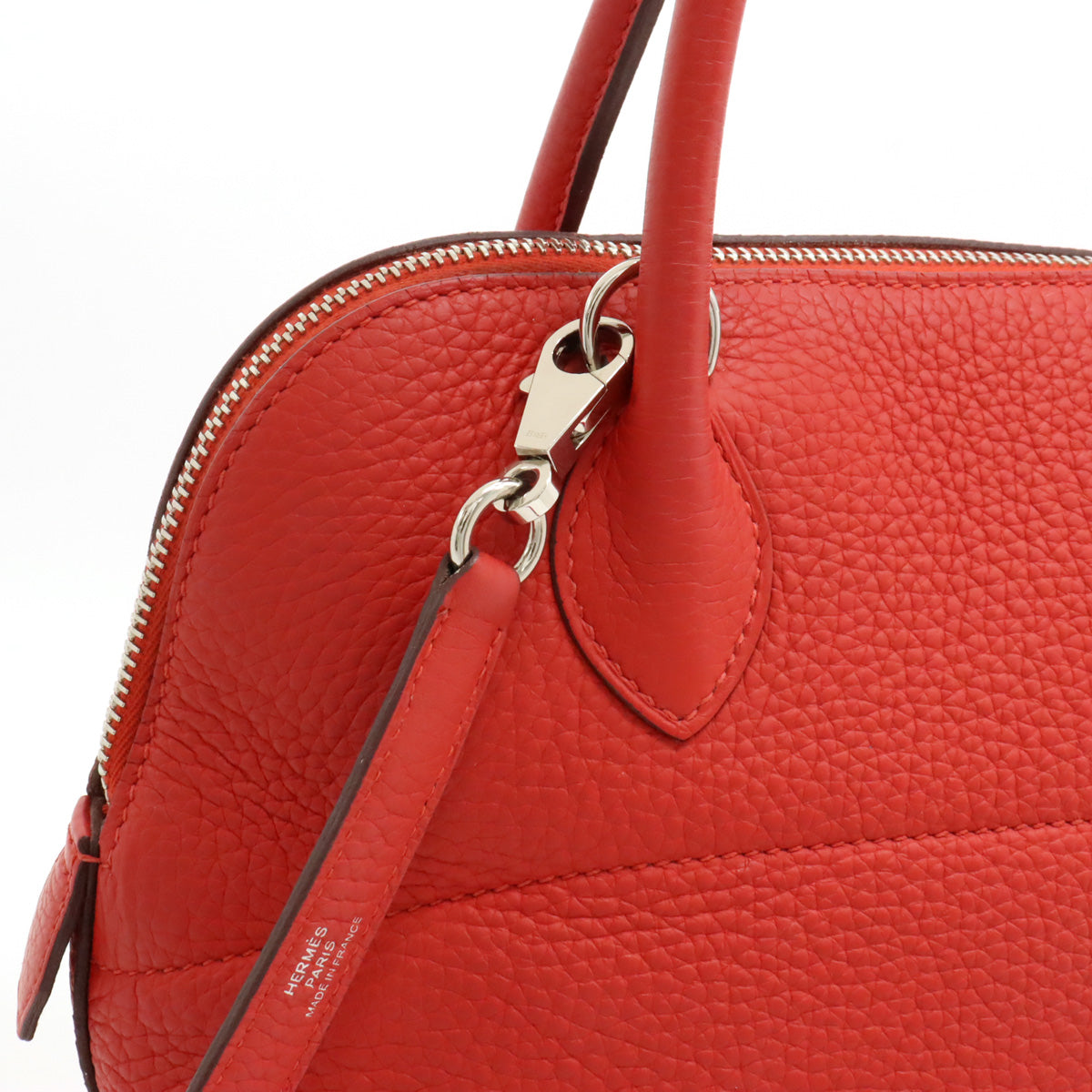 Hermes Bolide 31 2WAY Handbag Rouge Red