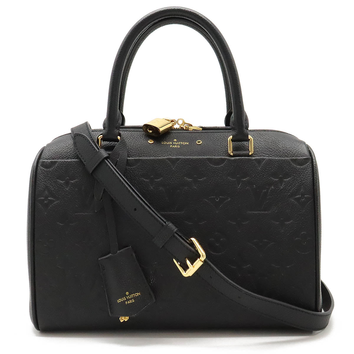 Louis Vuitton Monogram Empreinte Speedy Bandouliere 25 NM Handbag M42401