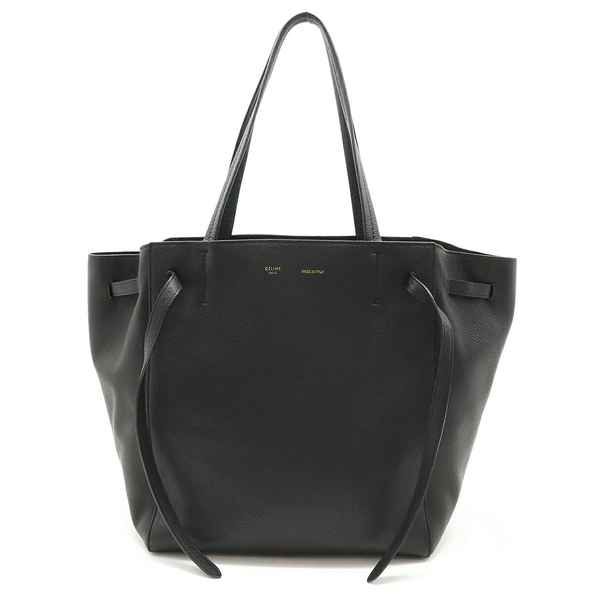 Celine Leather Tote Bag Black