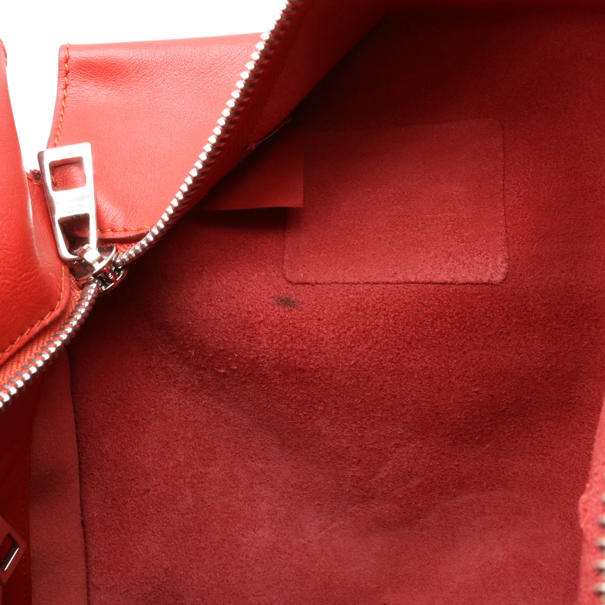 Loewe Anagram Leather Tote Bag Red