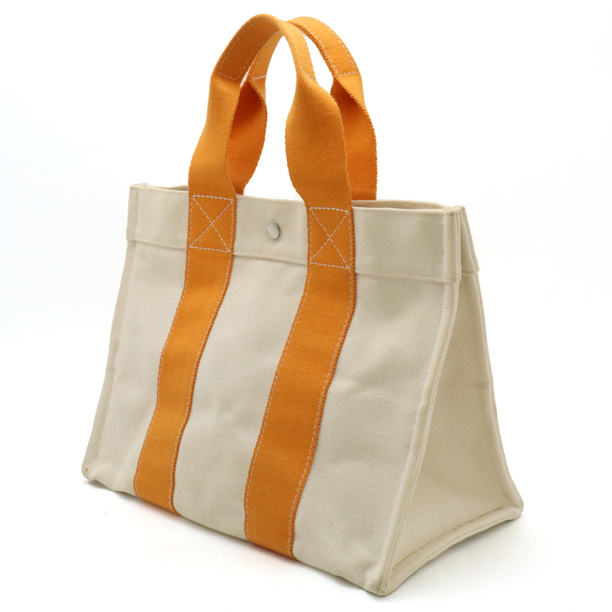 Hermes Canvas Bora Bora PM Tote Bag in Very Good Condition