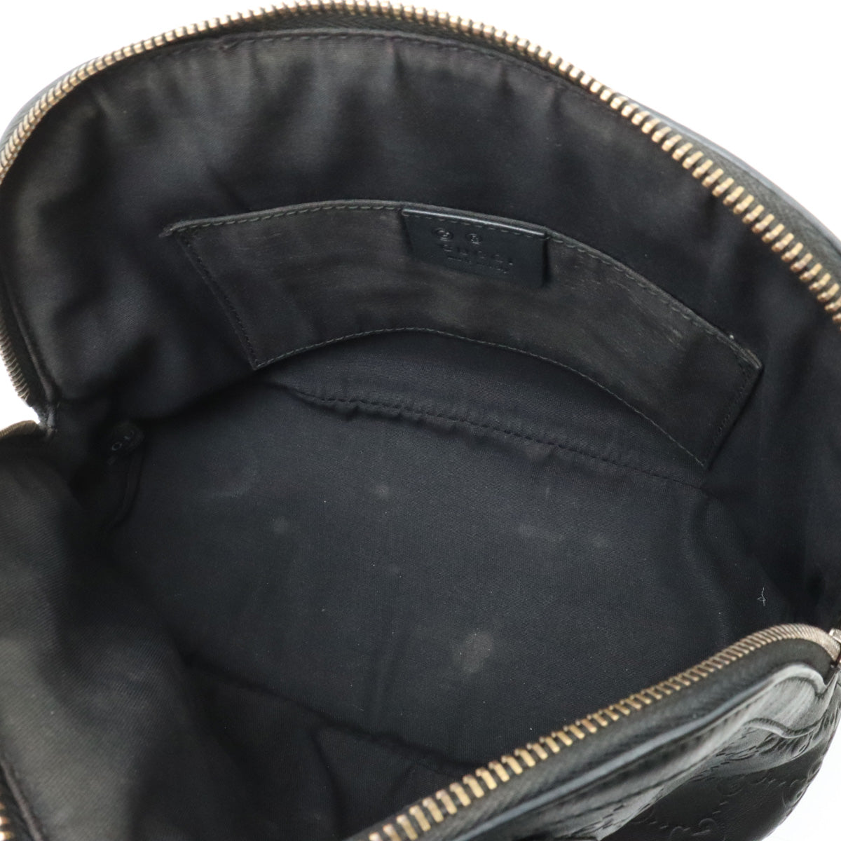 Gucci Leather 2WAY Mini Handbag Black in Very Good Condition