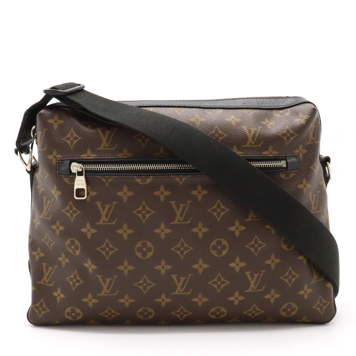 Louis Vuitton Monogram Macassar Torres Leather Shoulder Bag M40387 in Very Good Condition