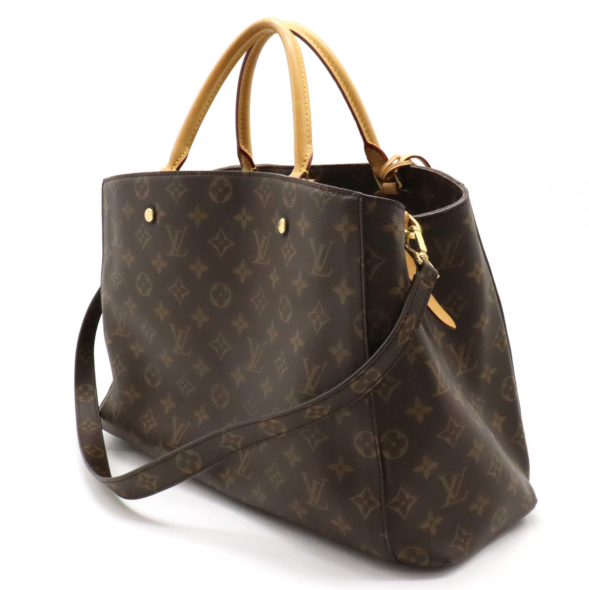 Louis Vuitton Monogram Montaigne GM Handbag M41067 in Very Good Condition