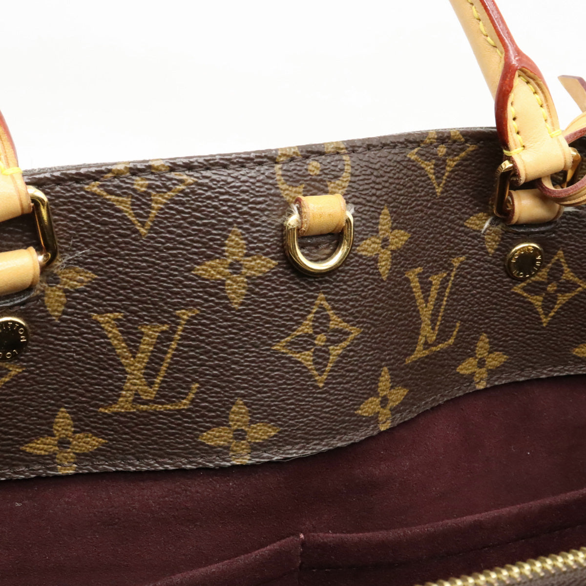 Louis Vuitton Monogram Montaigne GM Handbag M41067 in Very Good Condition