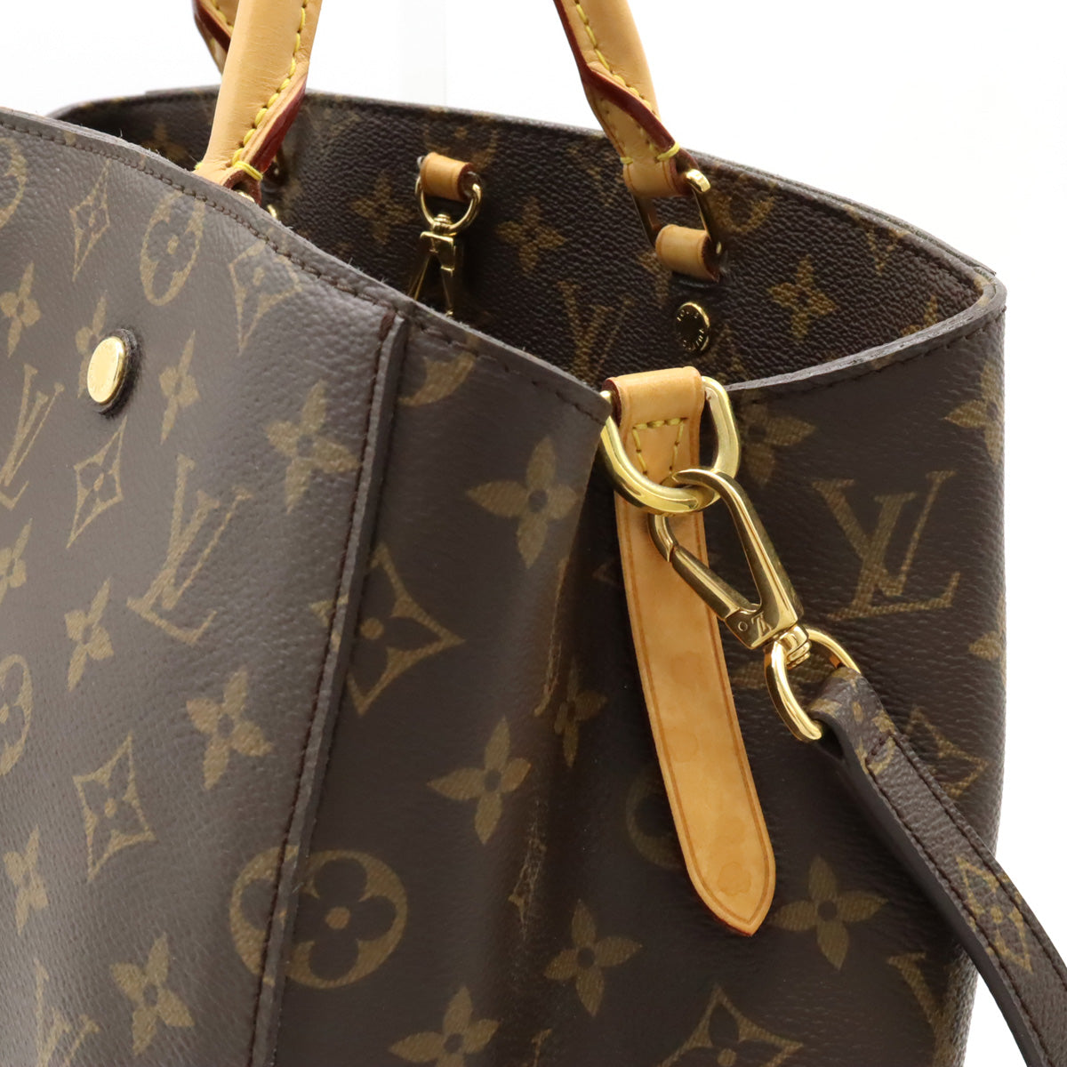 Louis Vuitton Monogram Montaigne GM Handbag M41067 in Very Good Condition