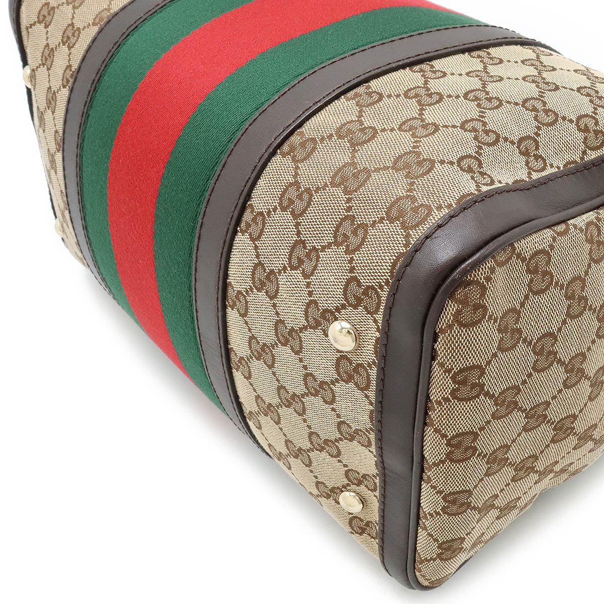 Gucci GG Canvas Leather 2WAY Handbag