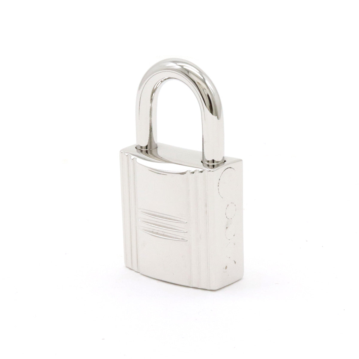 Hermes Metal Cadena Padlock No.104 with Key in Pristine Condition